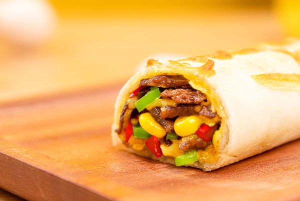 黑胡椒牛肉芝士卷