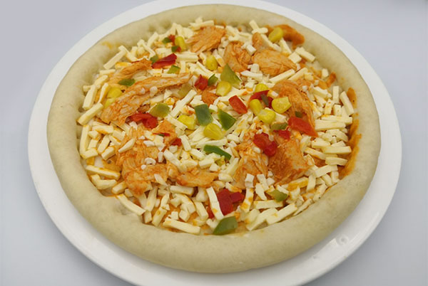 奥尔良风味鸡肉披萨