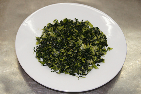 冷冻蔬菜的生物指标 